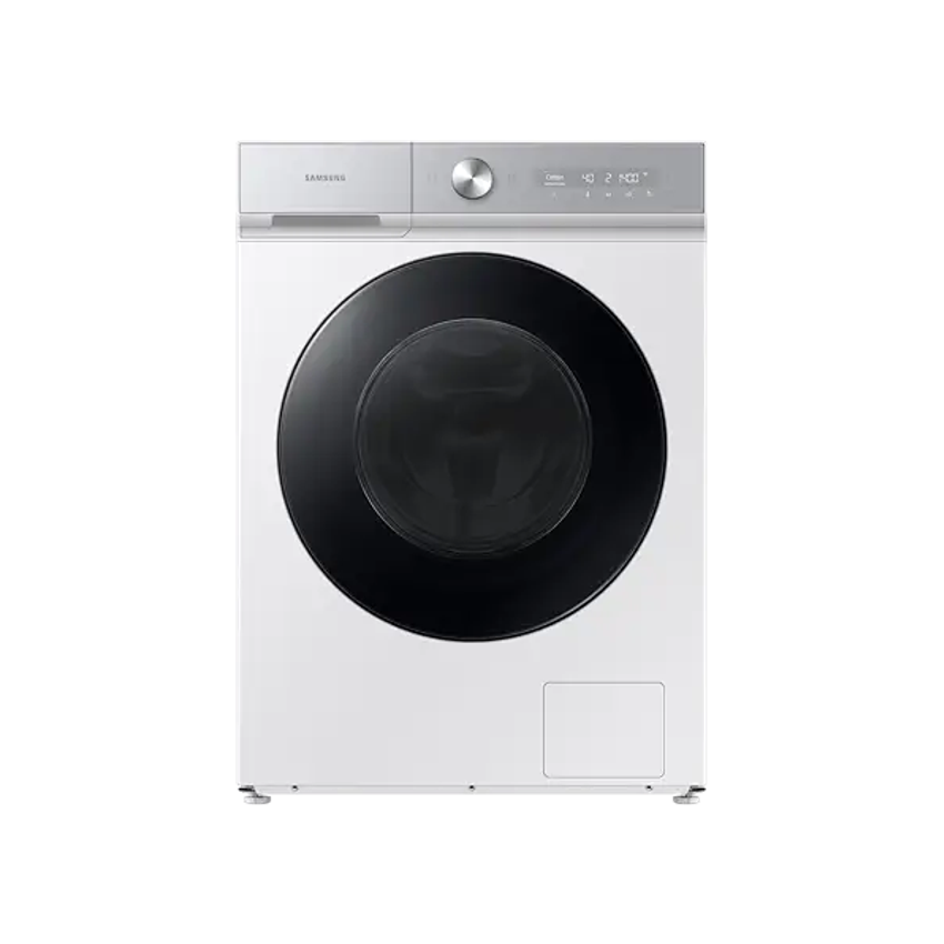 SAMSUNG BESPOKE 12KG FRONT LOADER WASHING MACHINE - WHITE