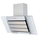 Italian Designer 80CM Glass Hood - Stainless Steel