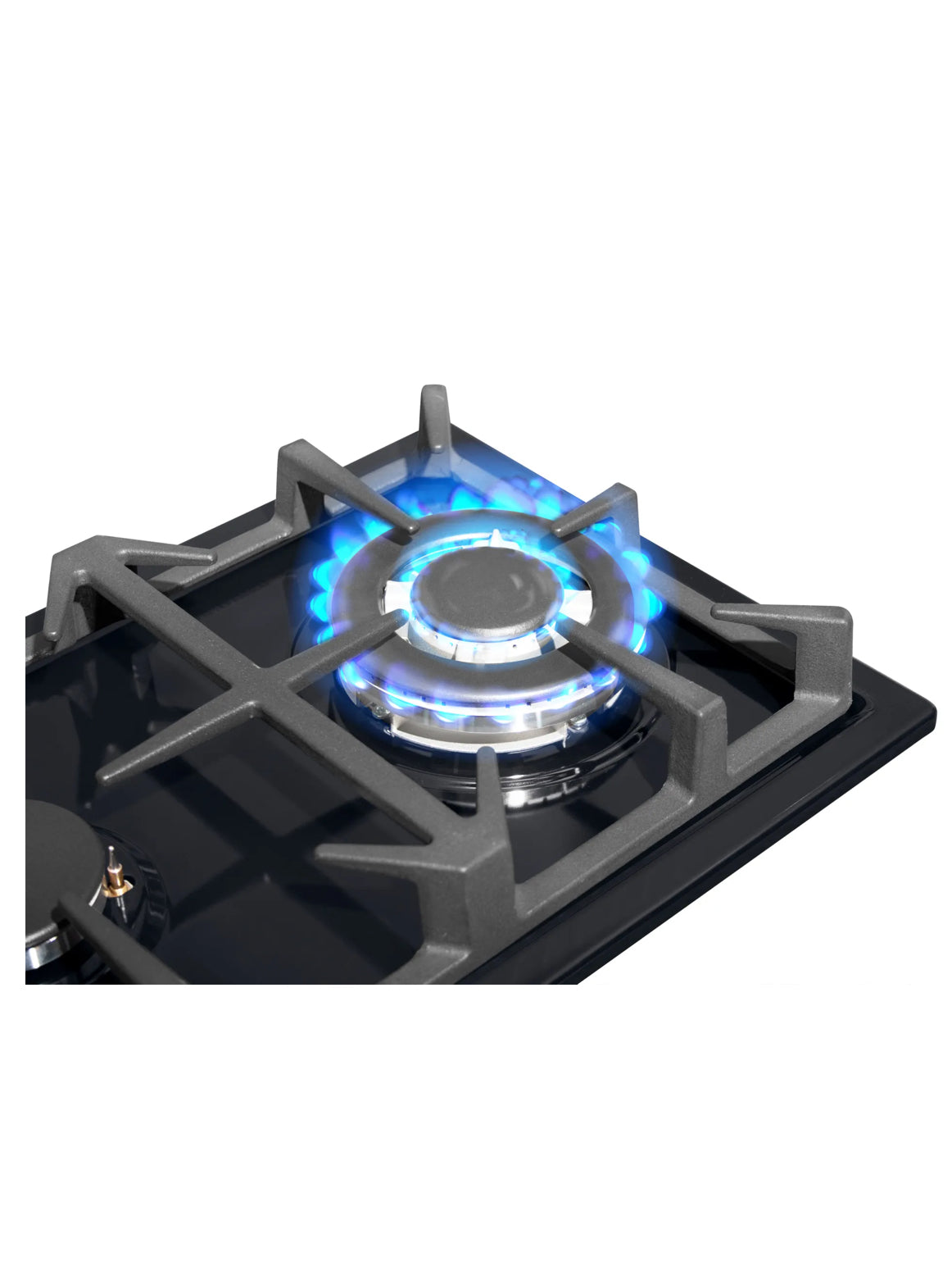 Univa 2 Burner Gas Hob Black UGH02B