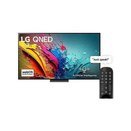 LG 75” LG QNED QNED86 4K SMART TV AI MAGIC REMOTE HDR10 WEBOS24 2024