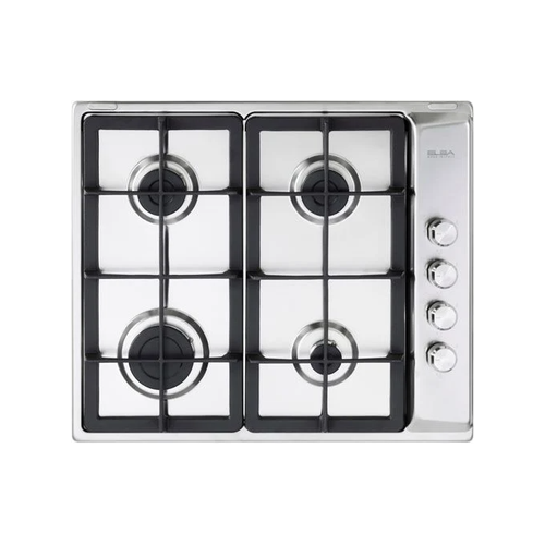 ELBA CLASSIC 60CM 4 BURNER GAS HOB WITH SIDE CONTROL
