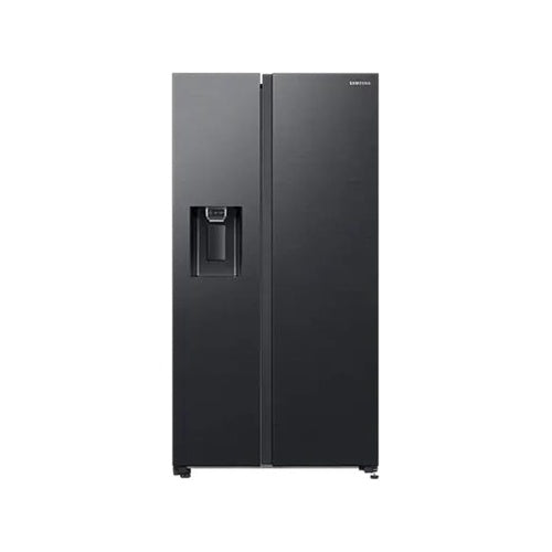 Samsung 617L Frost Free Side by Side Fridge, Gentle Black WD