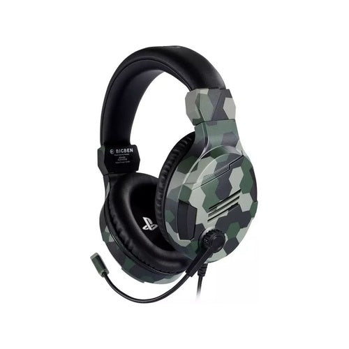 Bigben Stereo Gaming Headset for PS4 - Camo Green