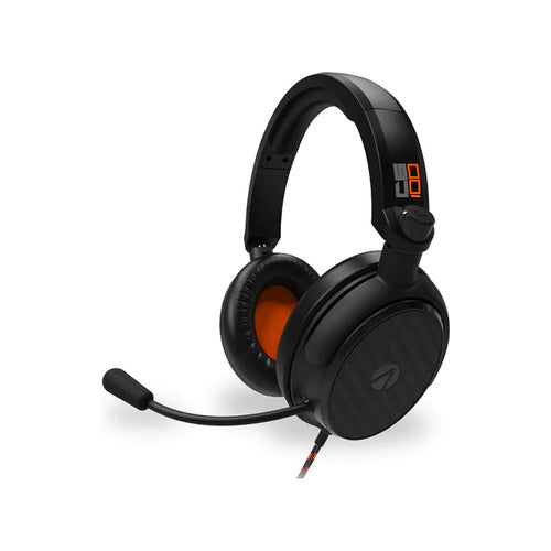 Stealth C6-100 Carbon Edition Over-Ear Gaming Headset - Black / Orange