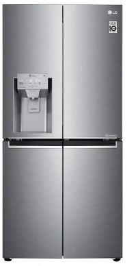 LG 570L SIDE BY SIDE - DOOR IN DOOR FRIDGE - PLATINUM SILVER- GC-J22FTLPL.APZQESA