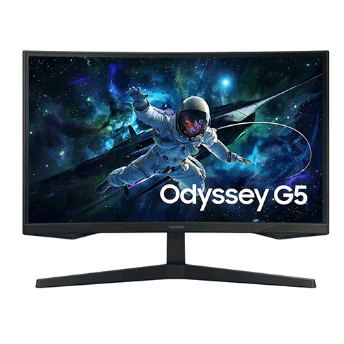 SAMSUNG 27 INCH ODYSSEY G55C QHD, 1MS MPRT, 165HZ GAMING MONITOR
