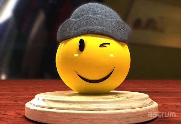 NB200 NOTEBOOK STICKER 15.6? 3D SMILY