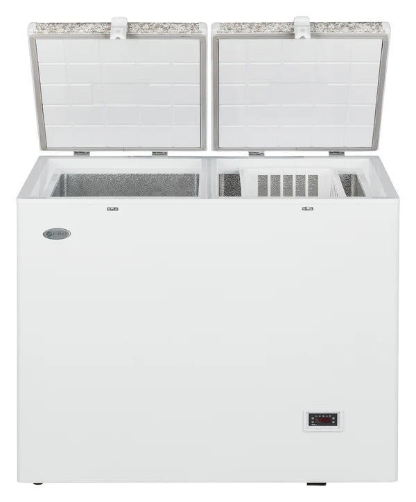 ZERO EFR260DC 200lt DOUBLE BIN SOLAR CHEST FRIDGE/FREEZER