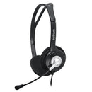 HS120 HEADSET FIX MIC LARGE CUP BLACK