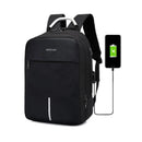 LB200 BACKPACK OXFORD 15" USB BLACK