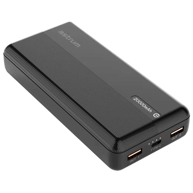 PB650 POWER BANK 20K PD65 USB-C 65W + US