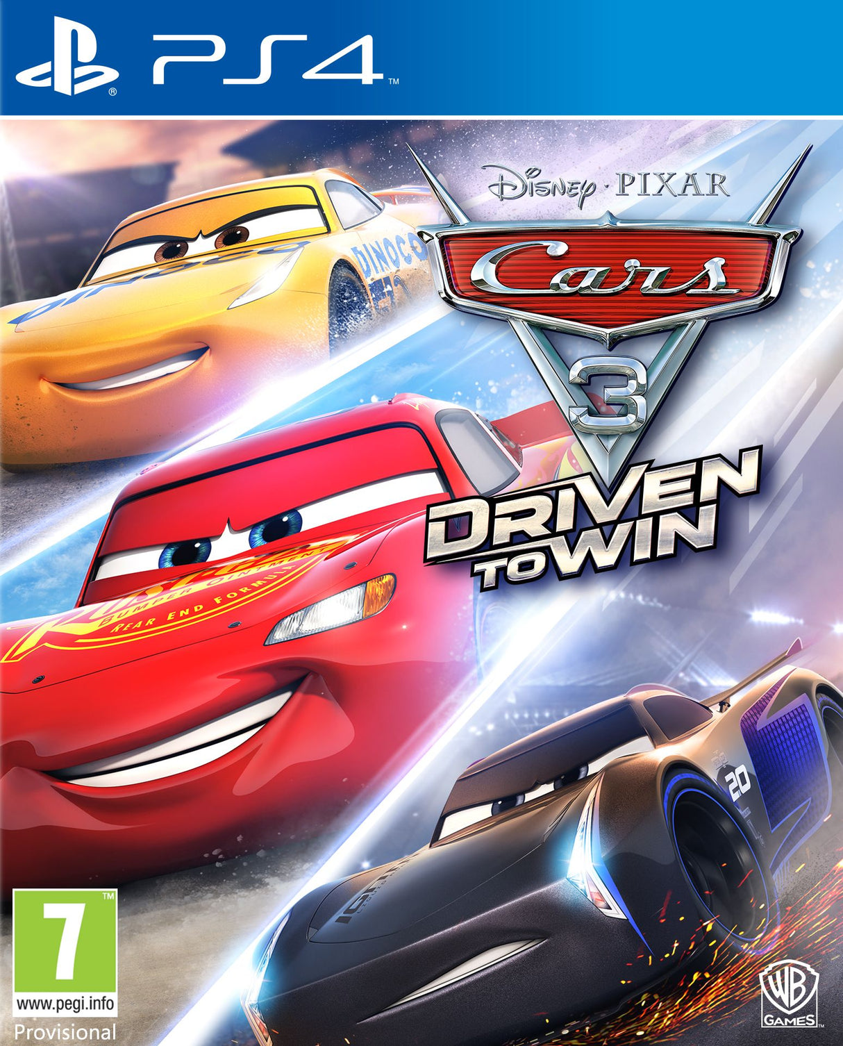 CARS 3: DRIVEN TO WIN (PS4)