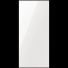 Clean White Bespoke French Door Fridge Upper Panel