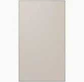 Satin Beige Bespoke French Door Fridge Bottom Panel