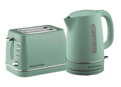 RUSSELL HOBBS 2 PIECE BREAKFAST ROYAL PACK - TEAL