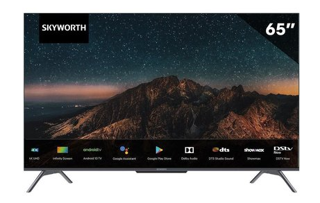 SKYWORTH 65" UHD Android 10 TV- 65SUE9350F