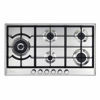 ELBA ELIO 90CM 5 BURNER GAS ON GLASS HOB WITH DUAL