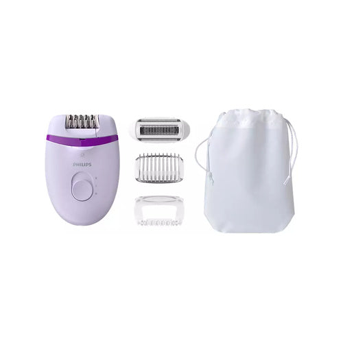 Philips Satinelle Essential Epilator W/OPTI & 4 Accessories