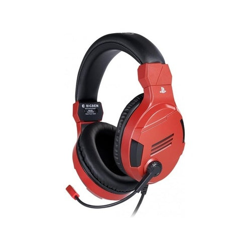 Bigben Stereo Gaming Headset for PS4 - Red