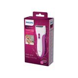 Philips Satin Shave Essential Wet and Dry Electric Shaver - Pink/White