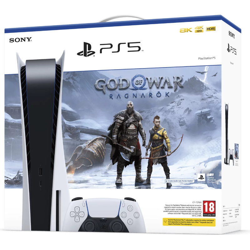 Playstation 5 + God Of War: Ragnarok (Ps5)