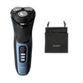 Philips Wet & Dry Shaver 3000 Series Wet & Dry with Pouch