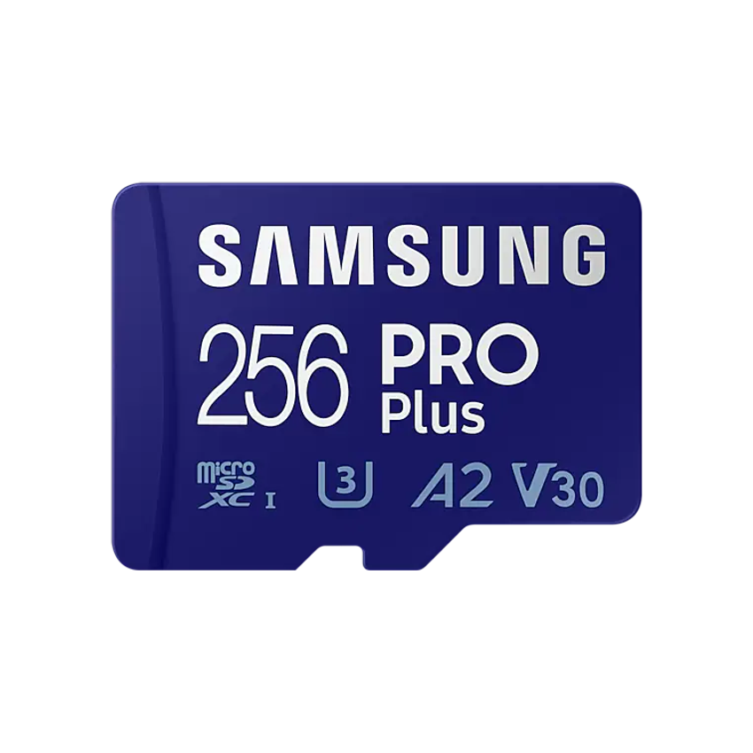 SAMSUNG 256GB PRO PLUS MICROSD CARD