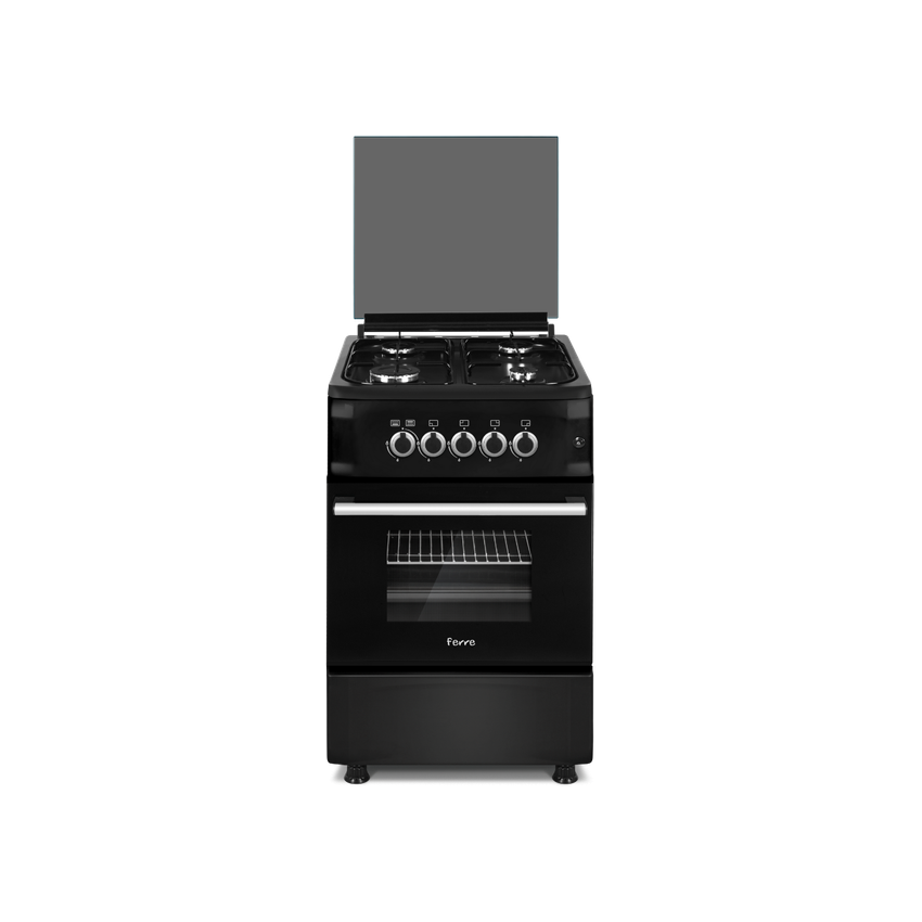 FERRE 4 GAS BURNER GAS OVEN - BLACK