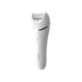 Philips Wet & Dry Epilator Series 8000 with 3 Accessories - White