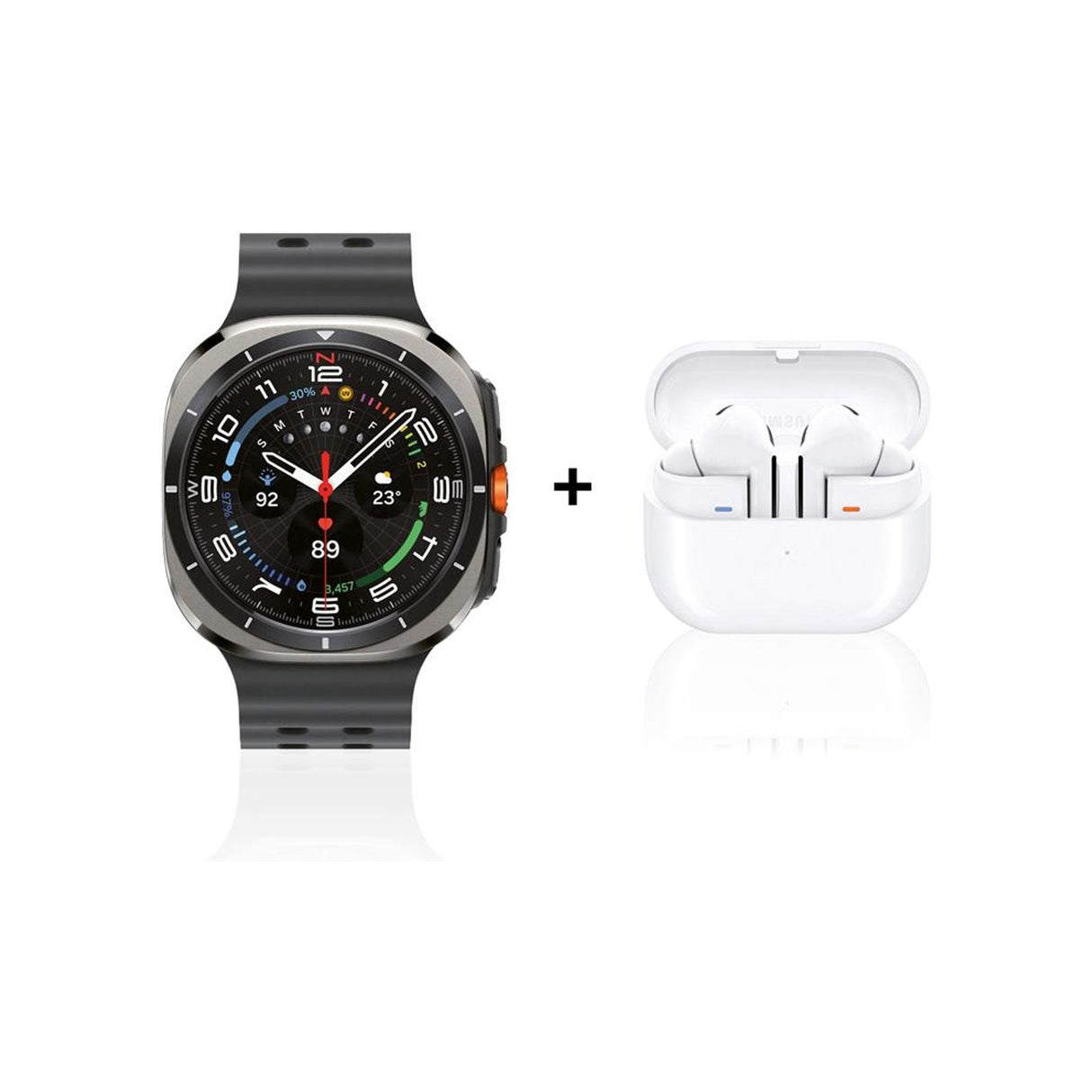 SAMSUNG GALAXY WATCH ULTRA LTE - TITANIUM GREY + BUDS