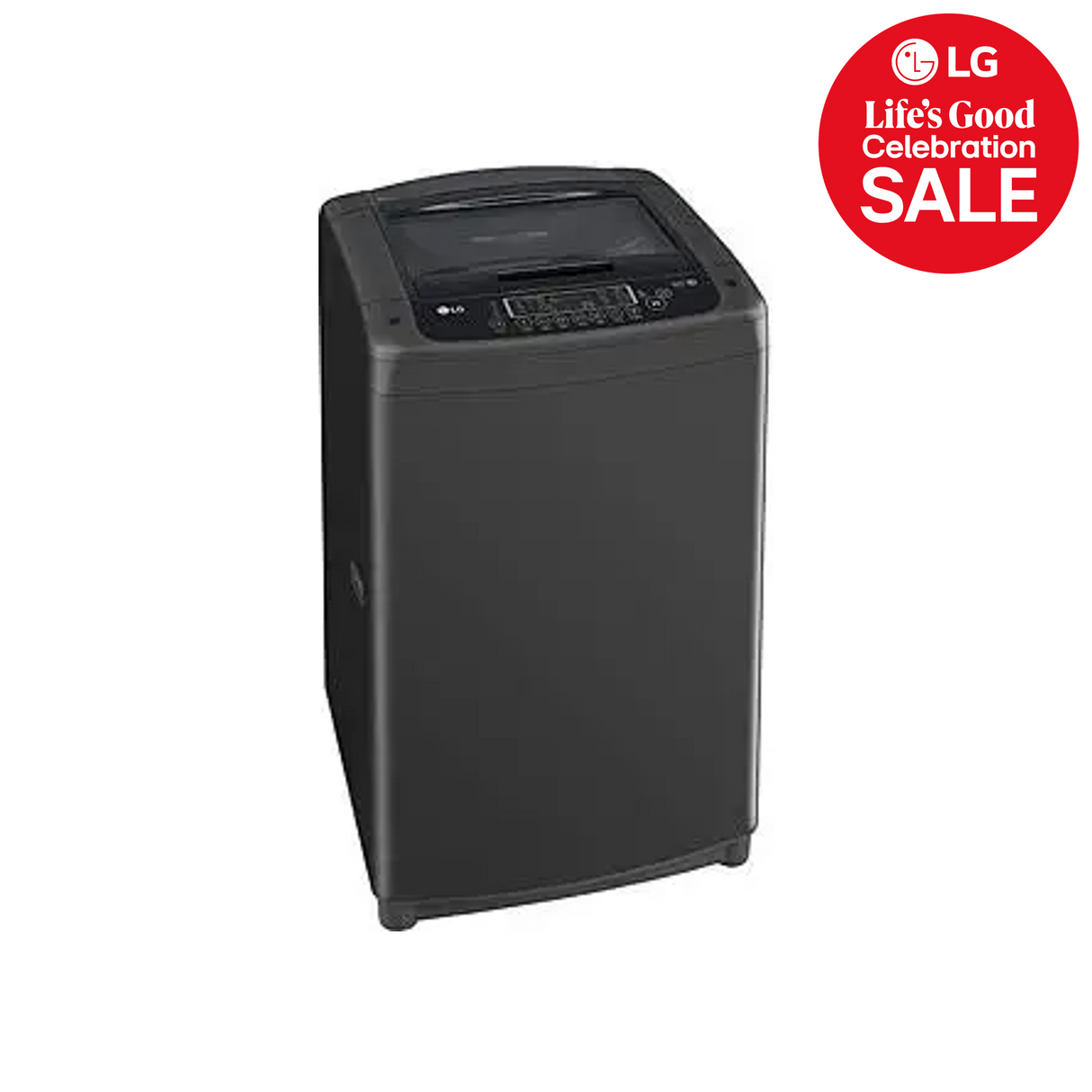 18Kg Top Loader Washing Machine - Spirt Black