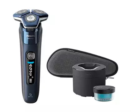 PHILIPS WET & DRY SHAVER S7885/50 - USB-A CHARGING WITH CLEANING POD & TRAVEL CASE