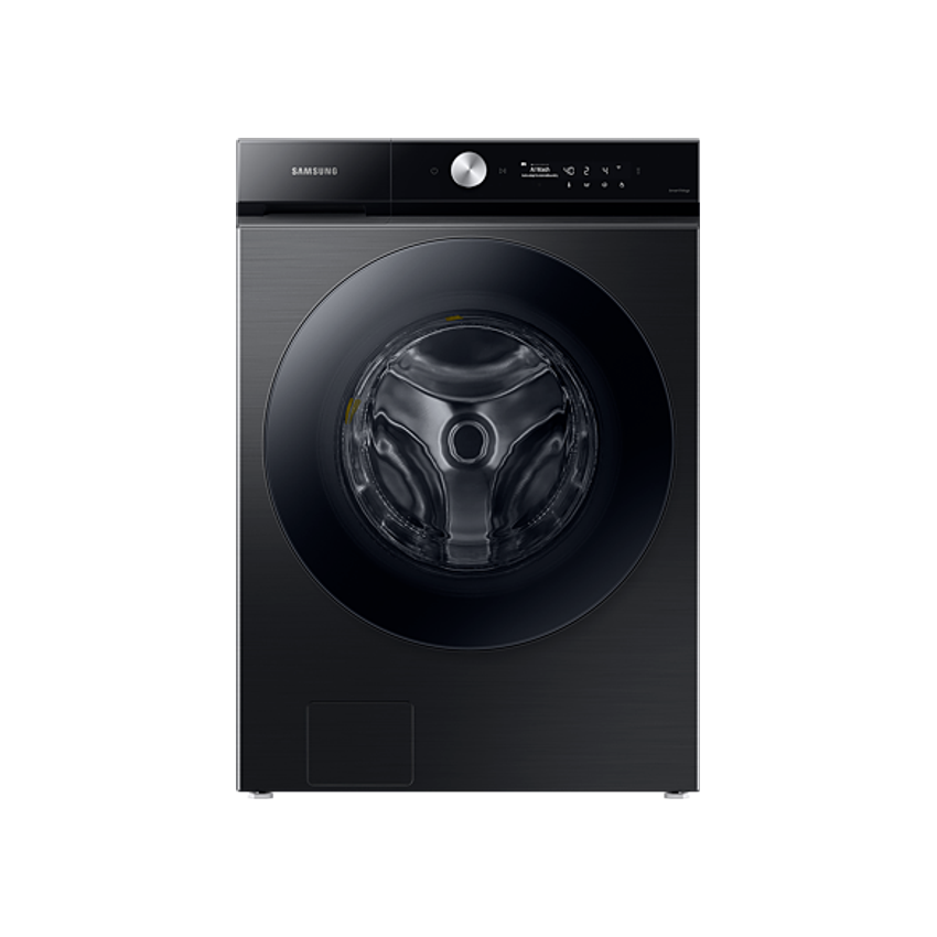 SAMSUNG 16KG BUBBLE WASH™ SMART FRONT LOAD WASHING MACHINE - BESPOKE BLACK CAVIAR