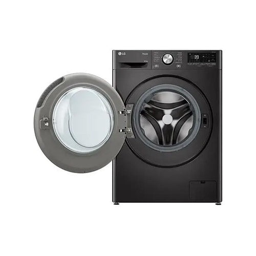 LG 9/5KG FRONT LOADER WASHER DRYER COMBO WITH AI DD AND STEAM+ IN PLATINUM BLACK FINISH