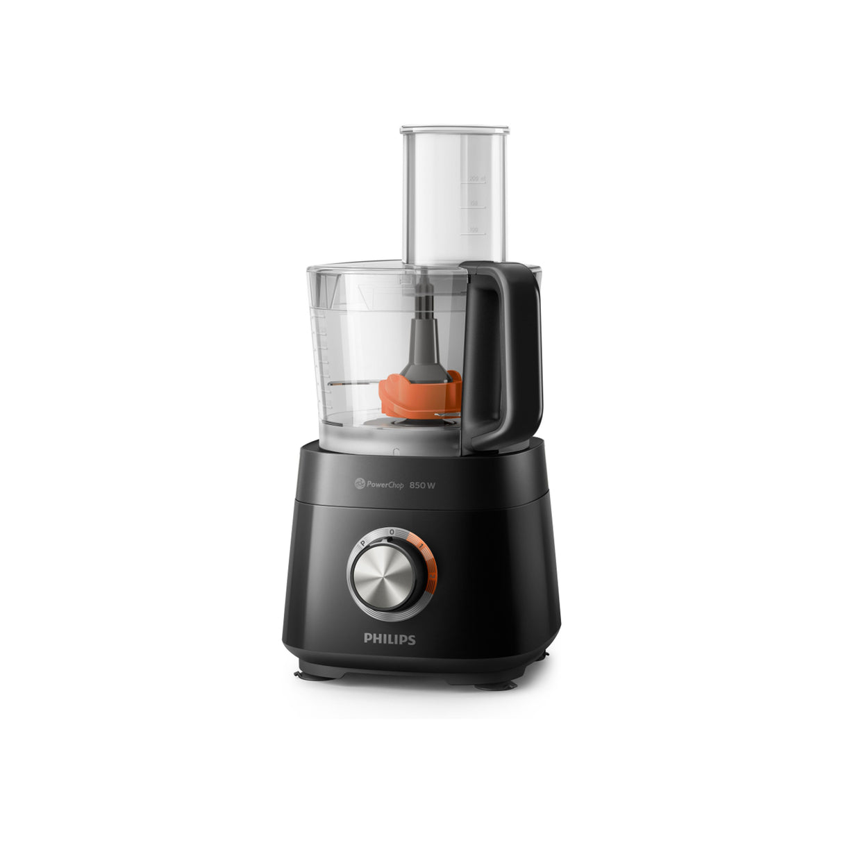 PHILIPS 850W VIVA COLLECTION COMPACT FOOD PROCESSOR - BLACK