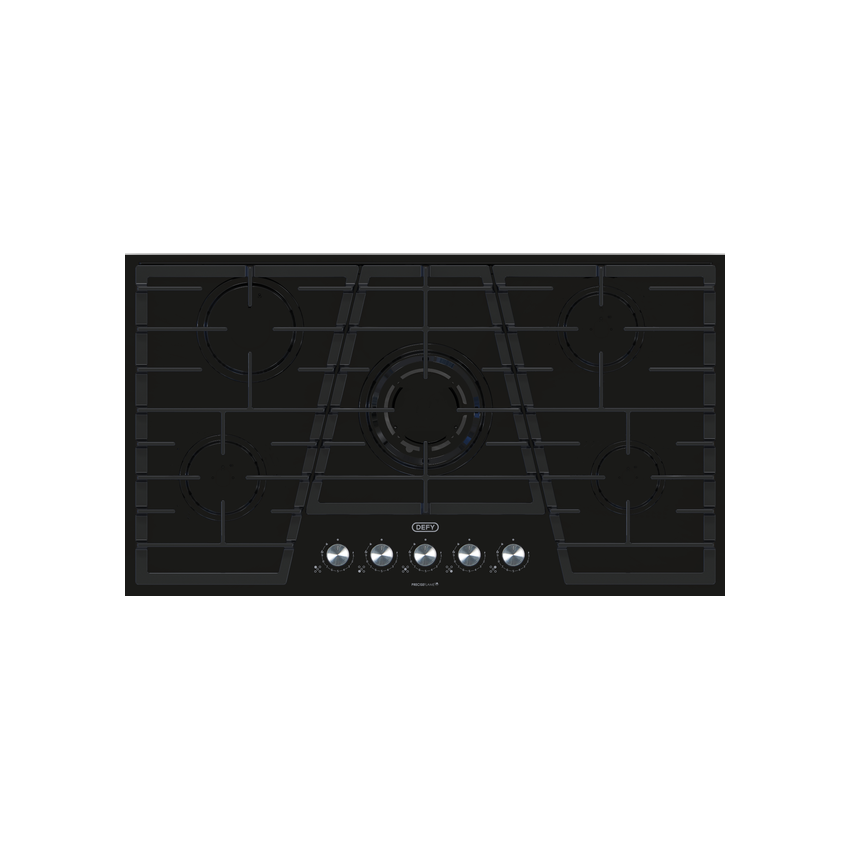 DEFY 90CM GAS ON GLASS HOB DHG901