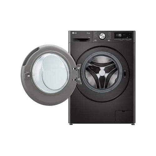 LG 13KG FRONT LOADER WITH AI DD & STEAM+ IN PLATINUM BLACK FINISH