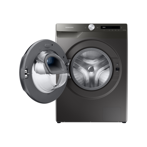 SAMSUNG 9KG FRONT LOADER WASHING MACHINE - INOX SILVER