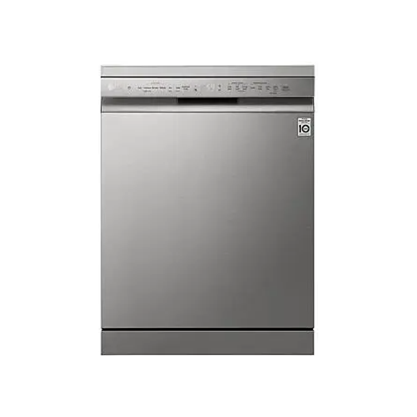 LG Quad Wash Steam, 14 Place ,Direct Drive- Platinum Silver