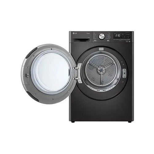 LG 10KG DUAL INVERTER HEAT PUMP DRYER IN PLATINUM BLACK FINISH