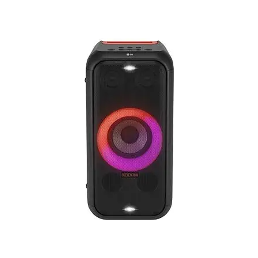 LG XBOOM PORTABLE PARTY BLUETOOTH SPEAKER WITH MULTI-COLOUR RING LIGHTING