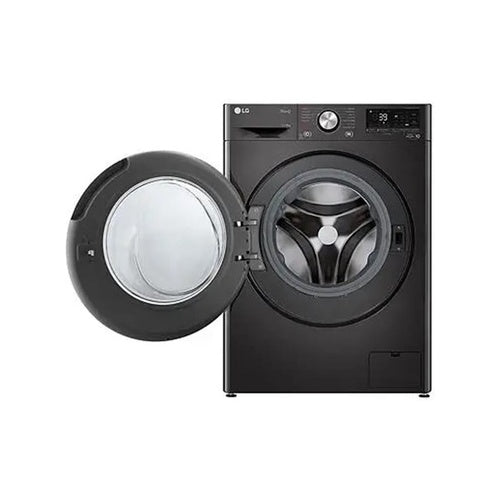 LG 12KG FRONT LOADER WASHING MACHINE - BLACK STEEL-F4V9BCP2E.ABLQESA