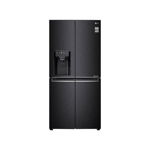 LG 570L SIDE BY SIDE FRIDGE - MATTE BLACK