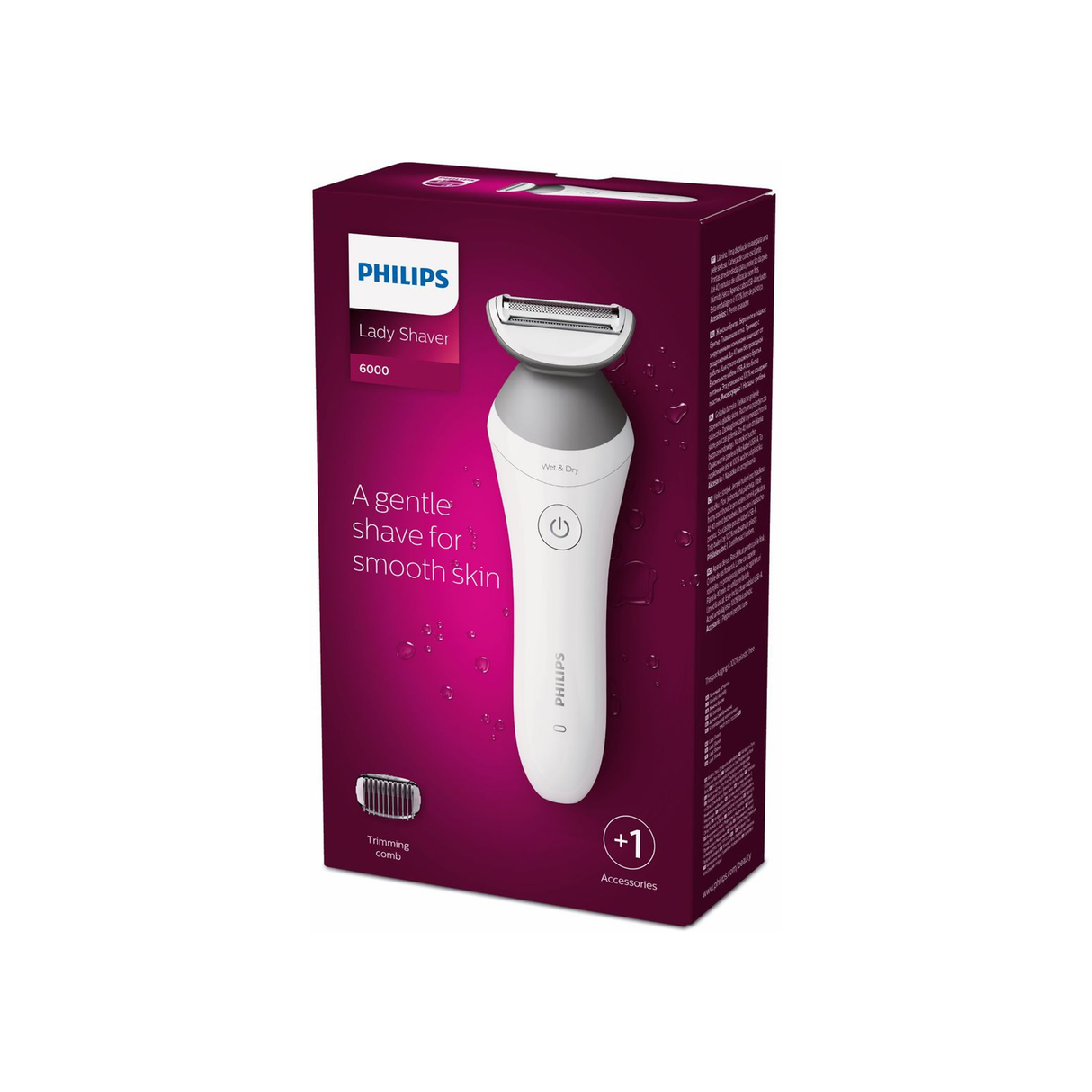 Philips Cordless Lady Shaver 6000