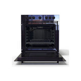 DEFY SLIMLINE UNDERCOUNTER OVEN - BLACK GLASS DBO482E