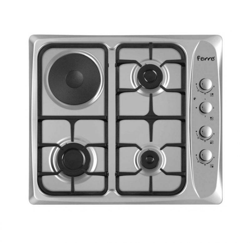 FERRE B-631.CS GAS/ELECTRIC HOB 60CM