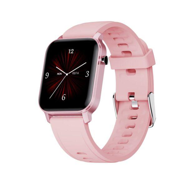M2 IP68 Sports Square Smart Watch – Pink
