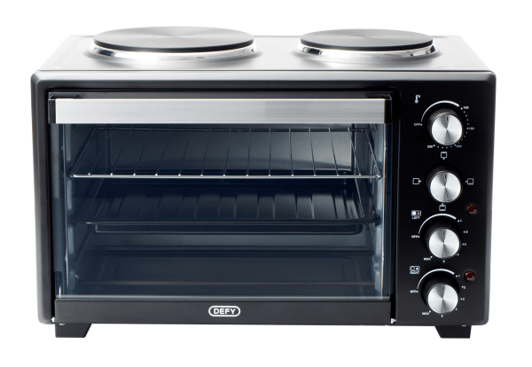 Defy 30L Mini Oven 2 Hotplate – MOH 2330 BL