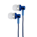 EB250 EARPHONE WIRE MIC 3.5MM BLUE