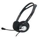 HS110 HEADSET WIRE MIC COMPACT BLACK